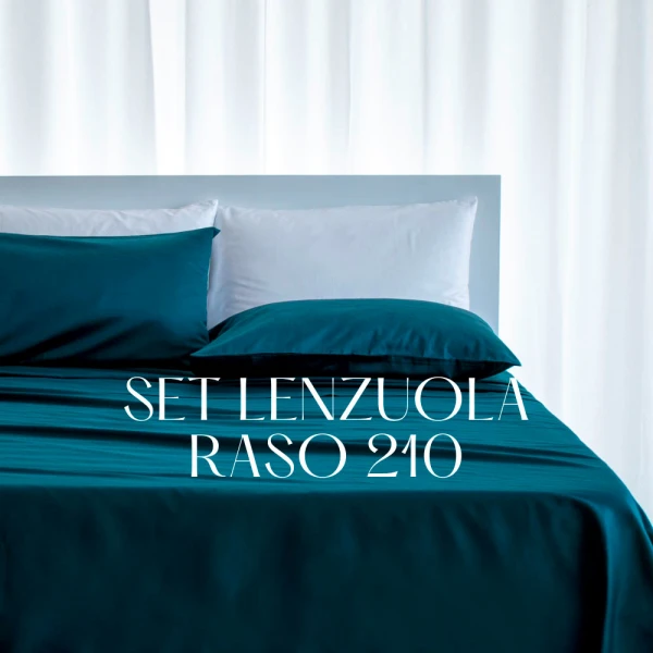 Set Lenzuola - Complete - Raso di Cotone TC210